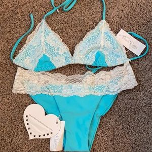 Beach bunny lady lace